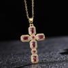 Cross Necklace Niche Accessories Women's High-end Retro Punk Cross Necklace