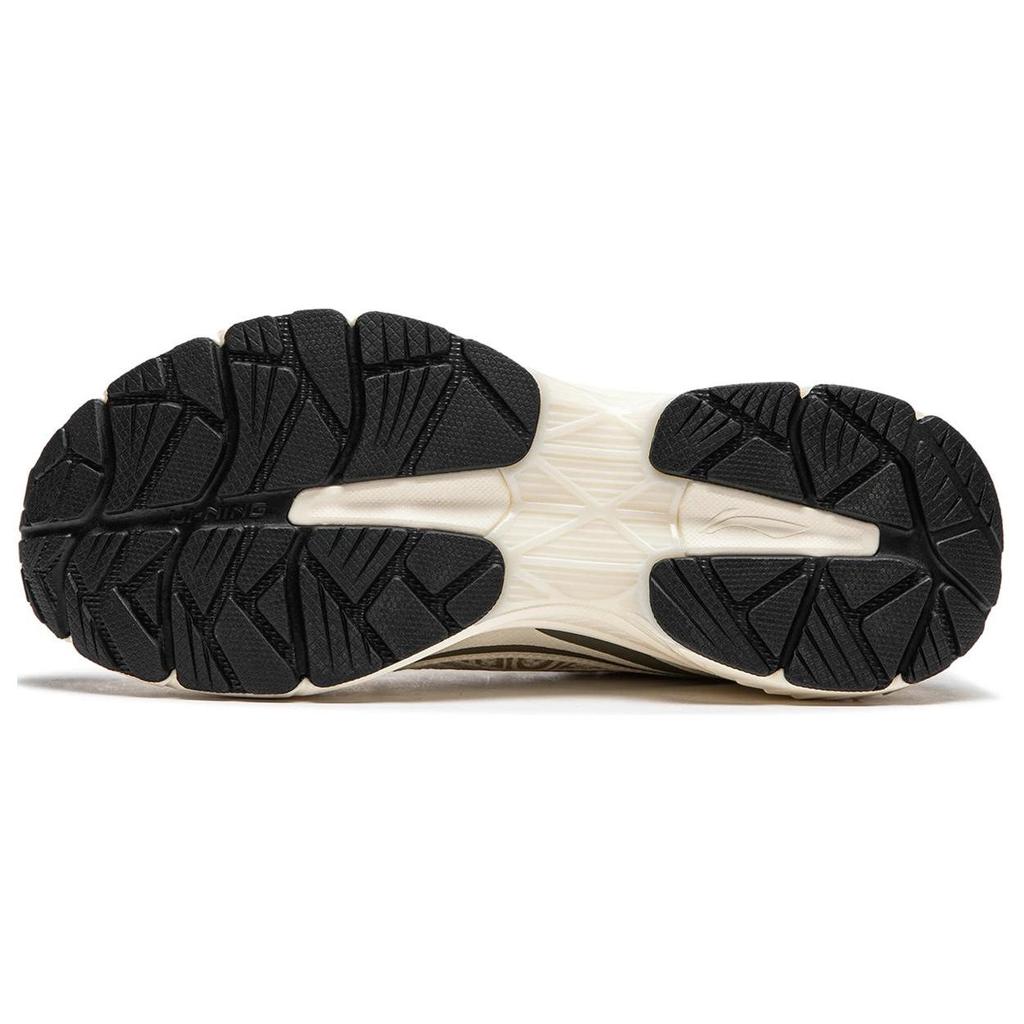 Li Ning Fuyiao 1.0 V3 Lightweight Comfortable Shock Absorbing Durable Low Top Running Shoes Women Running Shoes White Green ARXU004-2