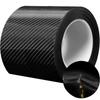 3D Carbon Fiber Car Door Sill Protector Self-Adhesive Universal Anti-Scratch Door Sill Guard & Bumper Side Trim PVC Stickers
