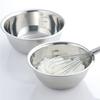5Pcs Stainless Steel Mixing Bowls Set Food Grade BPA Free Polished Surface Thickened Multi-Functional Large Soup Basins