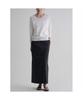 8seconds Linen Blended V-Neck Pullover Ivory