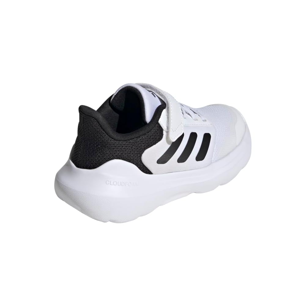 Adidas Tensaur Run 3.0 EL C Kids Sneakers Unisex Footwear White/Core Black 20.0 cm