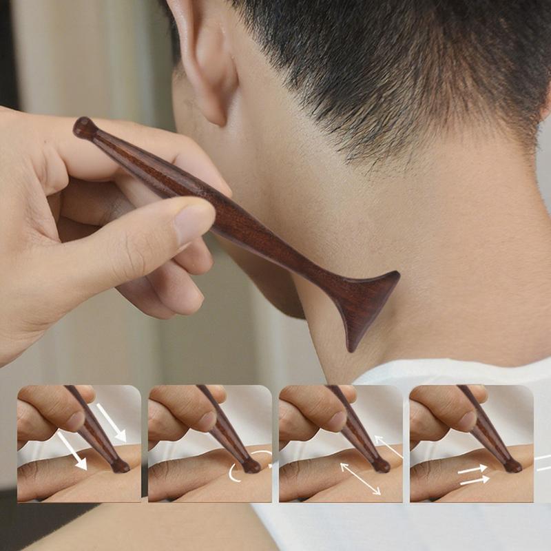 Gesundheitspflege Sandelholz Gua Sha Brett Stick Therapie Massagestab Lymphdrainage Massage Schaben Zur Entspannung Und Erholung