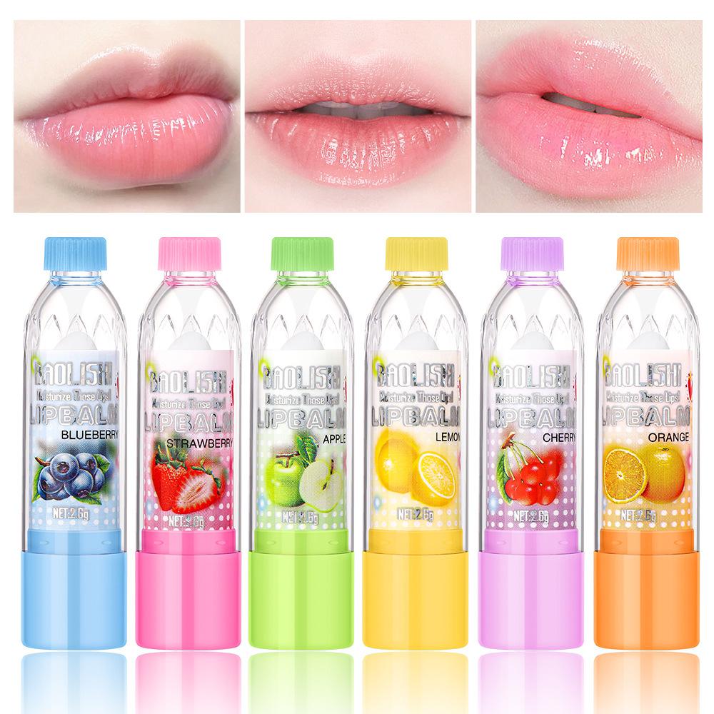 Lip Balm Plant Lip Balm Aloe Vera Honey Moisturizing Hydrating Colorless Lip Lines Lightening Fruit Lip Balm