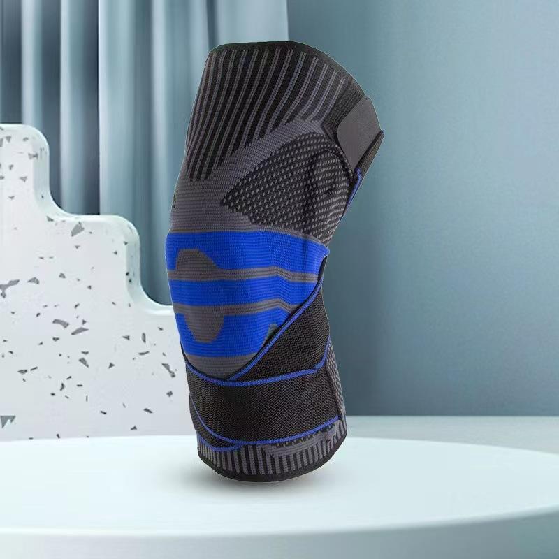 

Running Sports Joint Protection Fitness Leg Protection Knee and Foot Basketball Cover Silicone Anti Shedding Cycling Mountaineering Knitted XXXL