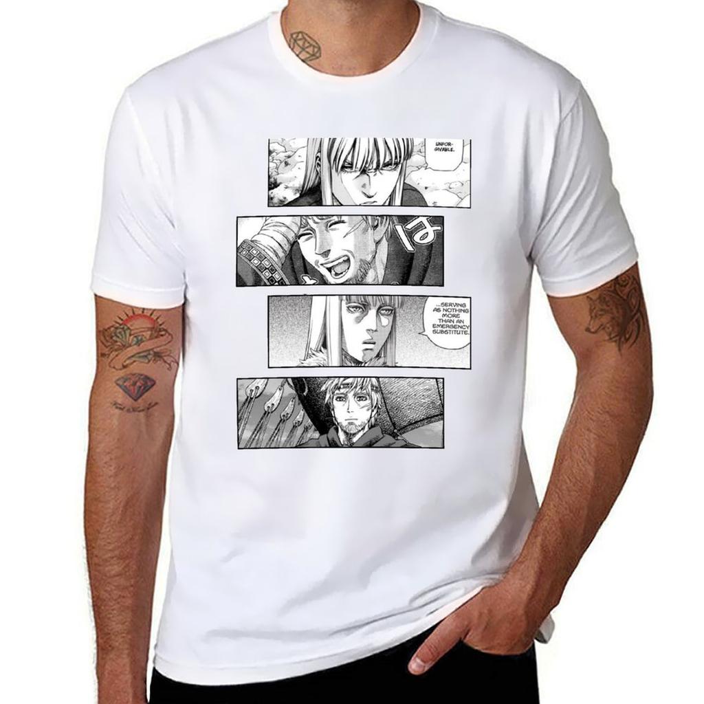 Canute Unisexga Stripe Design Tshirt Casual Soft Cotton Short Sleeve Tee