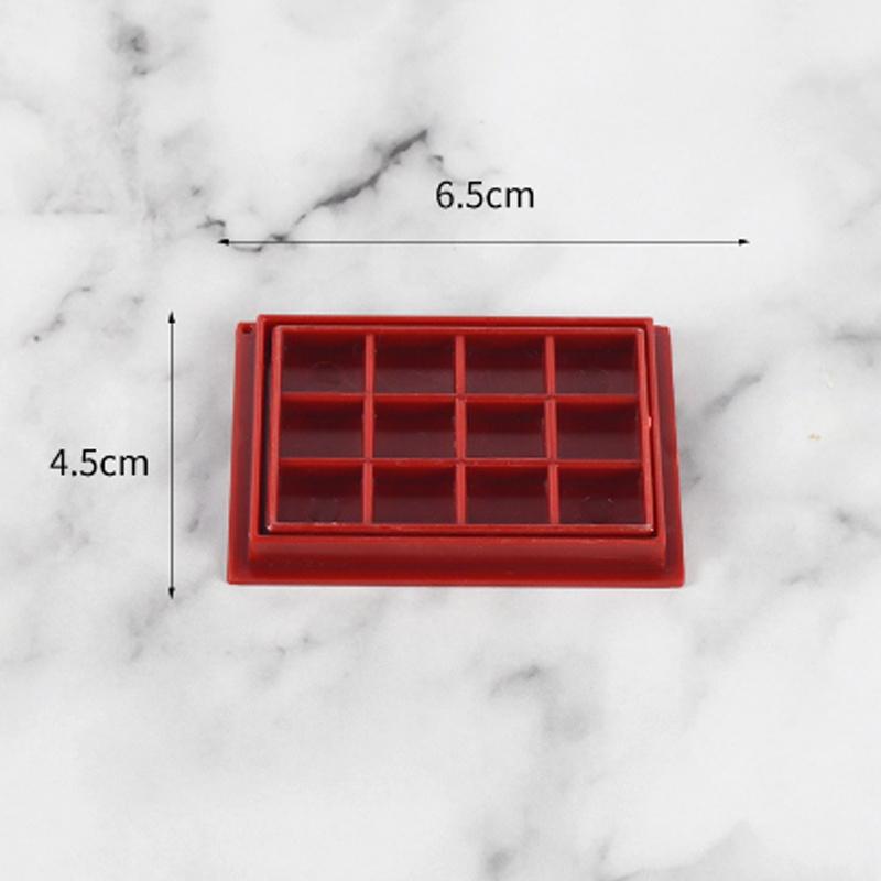 Dollhouse Miniture Bowl Plate Chopstick Tray Kit Doll Home Simulation Kitchen Tableware Decoration Pretend Play Toys