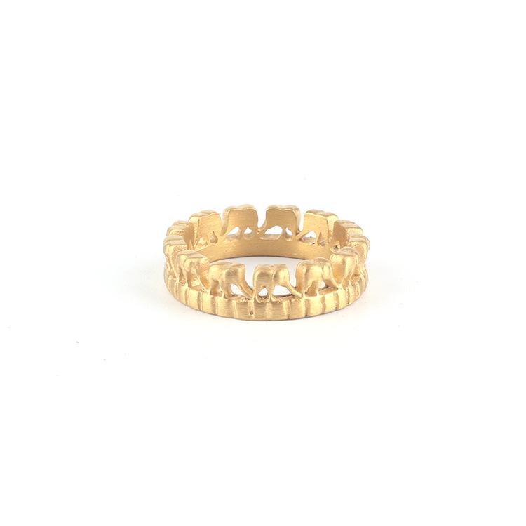 

Трендовые парные кольца ручной работы с изображением слона для мужчин и женщин - винтажные открытые кольца для пары, на фалангу и на мизинец