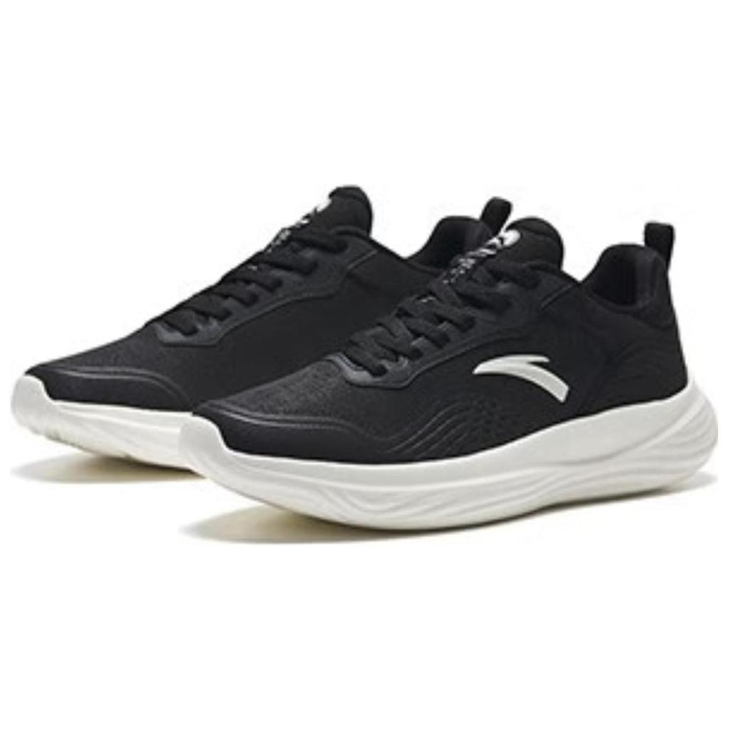 New Anta Wear Resistant Low Top Training Shoes Men's Black 112337793-2
