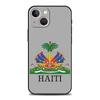 shipping Haiti Flag Phone Case For iPhone 17 16E 15 16 14 13 12 11 Pro Max 7 8 Plus Soft TPU Back Cover