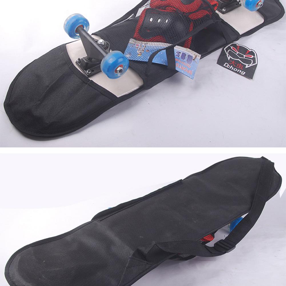 Skateboard Carry Bag Longboard Skateboard Backpack Adjustable Strap Sports Universal Waterproof Balancing Scooter Storage Cover