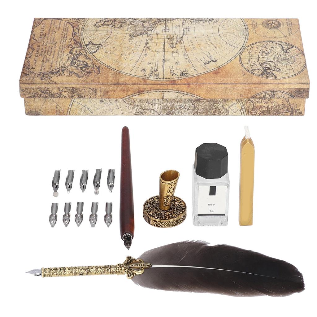 Pen Fine Workmanship Exquisite Pattern Quaint Texture Comfortable Grip Caligraphy Pen