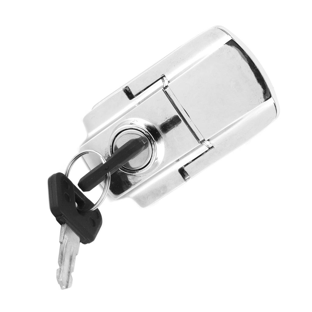 Motorcycle Rear Trunk Lock Anti?Theft with 2 Keys Modification Accessories Fit for Big Sheep
