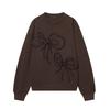 2026 Womens Oversized Casual Long Sleeve Hoodie With Bow Detail Cotton Blend Loose Fit Korean Style