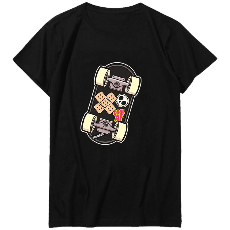 

Смешные Скейтбордист Скейтборд Панк Бунтарь Графические Футболки Хлопковая Футболка С Коротким Рукавом Новые Рубашки И Футболки Мужская Футболка С Принтом S