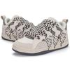 Kappa Fatty Sneakers Bread Shoes Label Skate Shoes Cute Casual Sports Low Top Unisex Sneakers White Gray K0DZ5CS01D-133