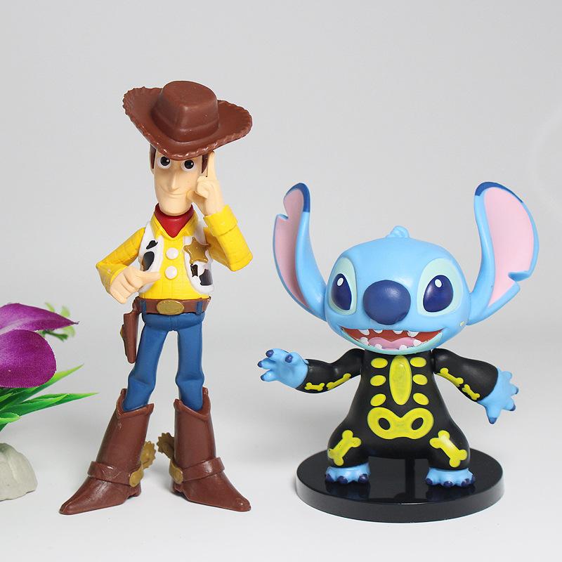 Popular New 5 Total Mobilization Woody Buzz Lightyear Monsters Stitch Strawberry Bear Desktop Handmade Cake Pendant Gifts