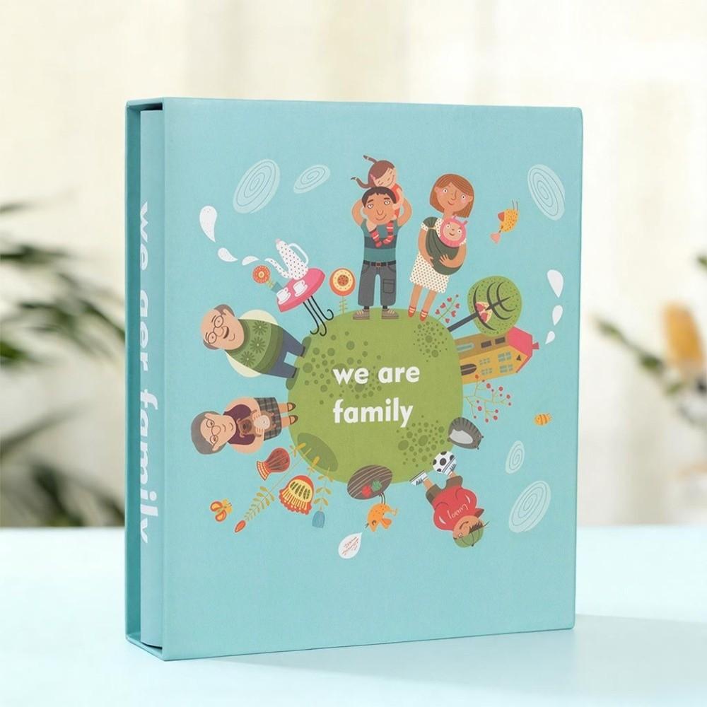 6 Inch 200 Pockets Photo Album Laminated Large Capacity Slip-in Picture Albums Insert Pocket Scrapbook Album Photo Collection