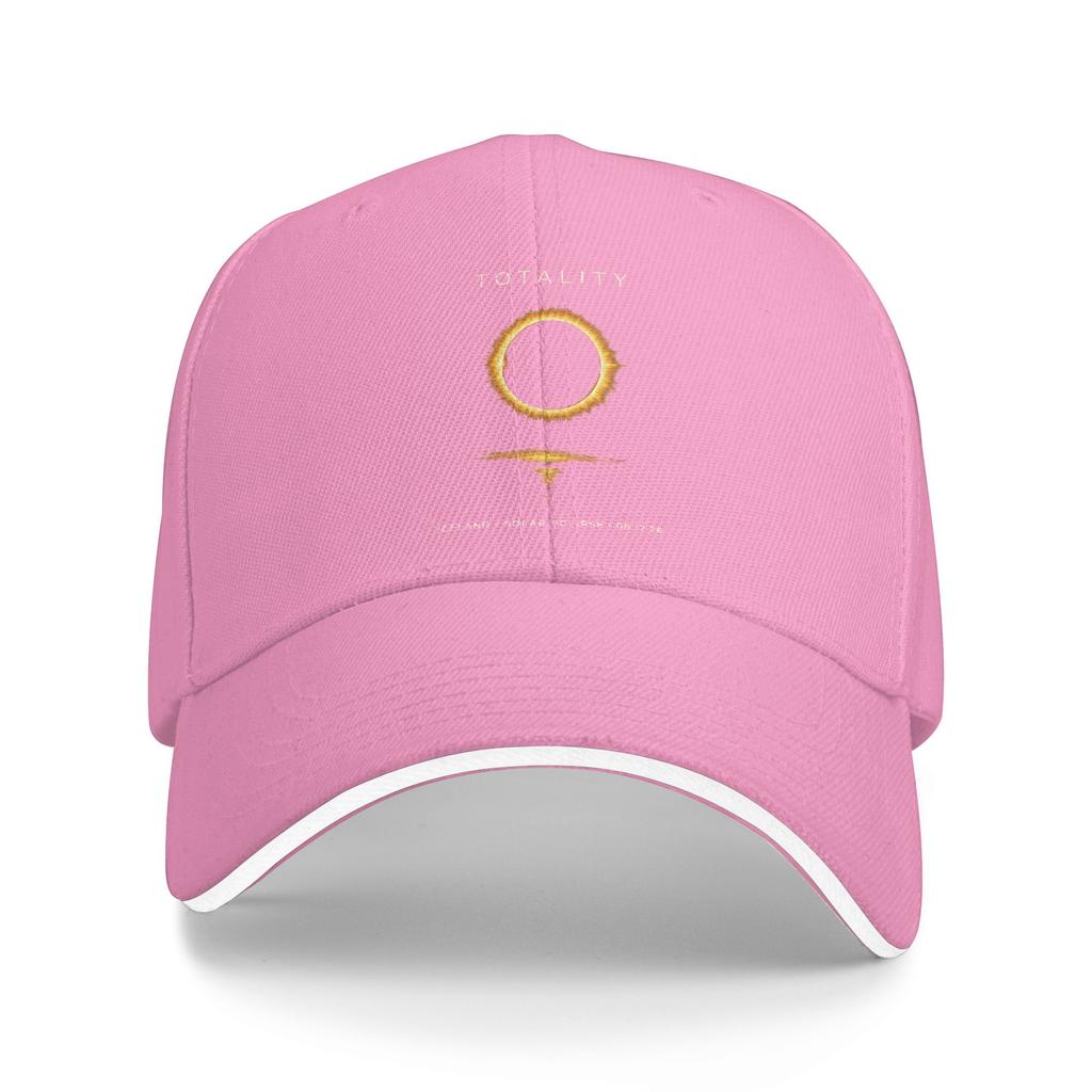 Spagna Eclissi Solare Totale Cappellino Sandwich Unisex HipHop Cappellino da Baseball Evento Astronomico Regolabile Pesca Tutte le stagioni Cappello Adulto