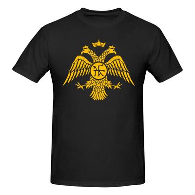 Funny Byzantine Eagle Symbol Flag Unisexs Printed TShirt Unisex T shirtSport Unisex