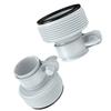 2pcs Pool Hose Adapter Type B Hose Adapter 1.25in To 1.5in Hose Conversion Adapter For Intex 29061E Type B Intex Pool Parts