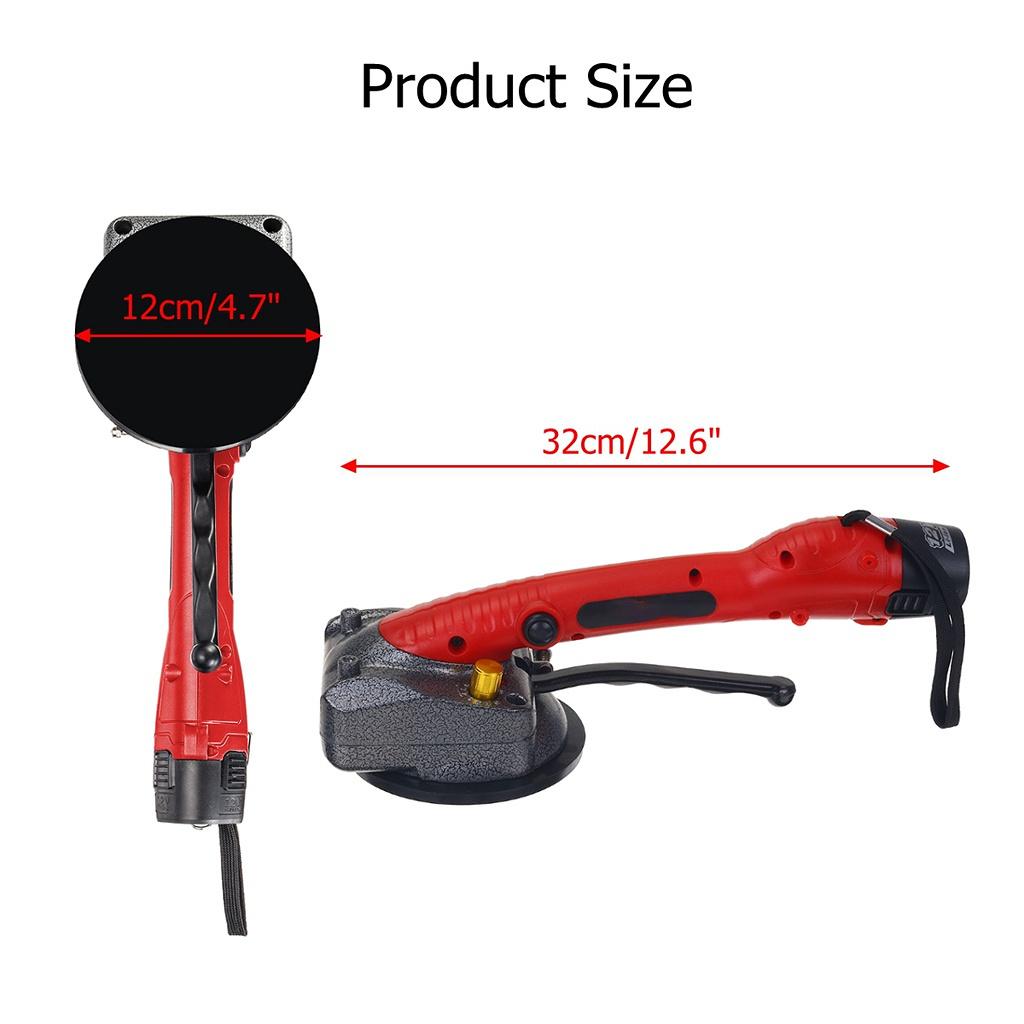 110V/240V 2500mAh Mașină reîncărcabilă de plăci cu gresie cu 6 viteze Mașină de plăci cu control inteligent al frecvenței