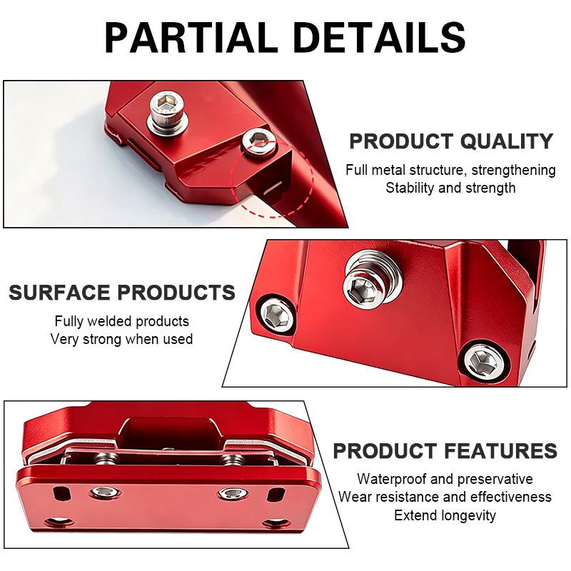Led Car Lights Bracket Car Hood Mounting Holder Light Work Bar Led Mount Clamp Universal Black Red White for Off Road 4x4 Auto