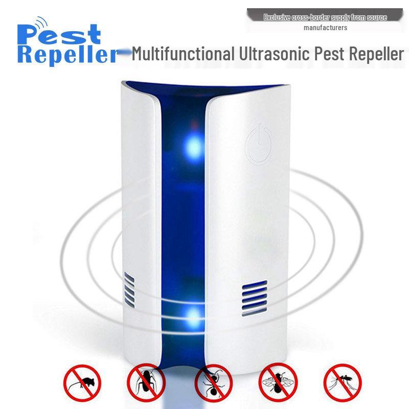Ultrasonic & Electromagnetic Insect and Rodent Repeller Plug-in