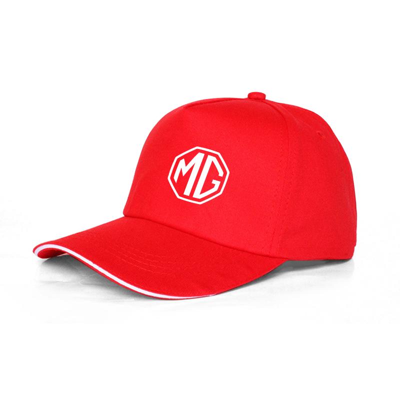 Car Decoration Baseball Cap Auto Logo Sun Hat For MG Morris Garages 6 3 5 7 TF ZR ZS HS GS GT Hector RX5 RX8 350 550 Gundam