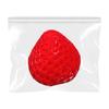Strawberry Squeeze Toy Stress Relief Rød Rosa Klar Frukt Knip Sensorisk Leke Barn Tenåringer Voksne Myk TPR Stress Ball Simulering Mat Fidget Toy