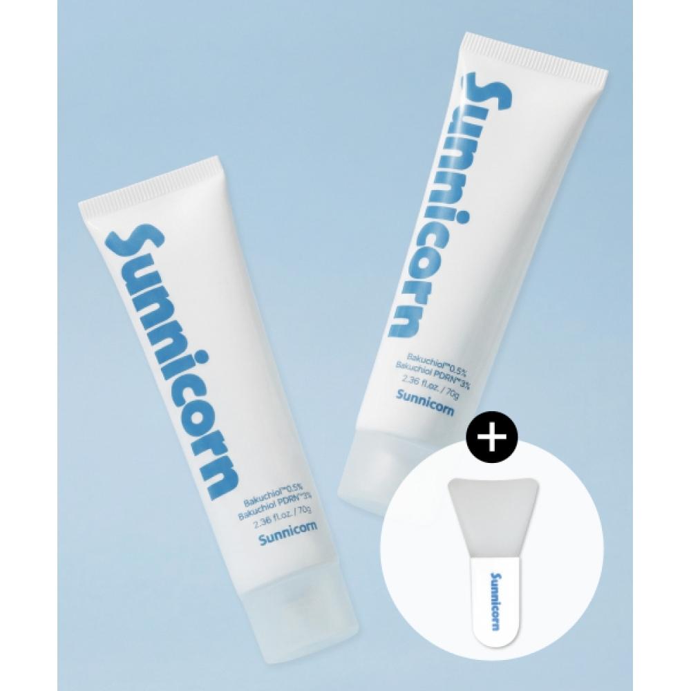 Sunnicorn Red Tomato Bakuchiol Pdrn Glass Wrapping Mask  1+1  + Free Silicone Brush NONE