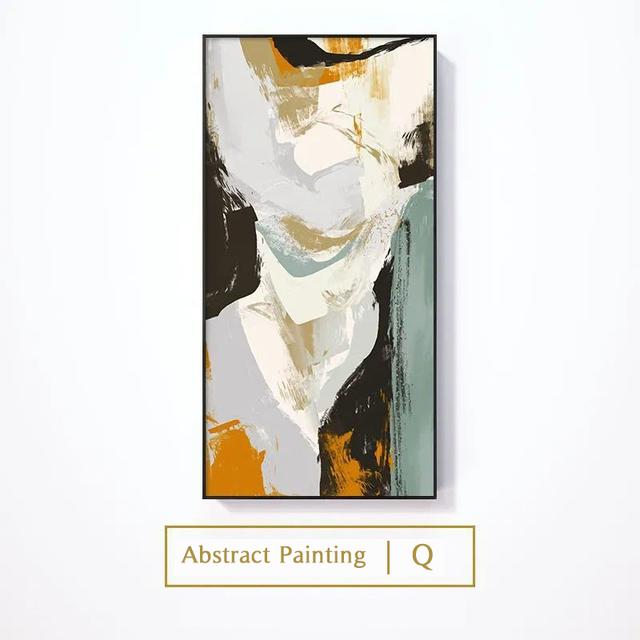 Moderne Abstrakte Ölgemälde Druck Auf Leinwand Nordic Poster Wand Kunst Bilder Für Raum Dekor Ästhetische Wohnkultur Luxus Cuadros