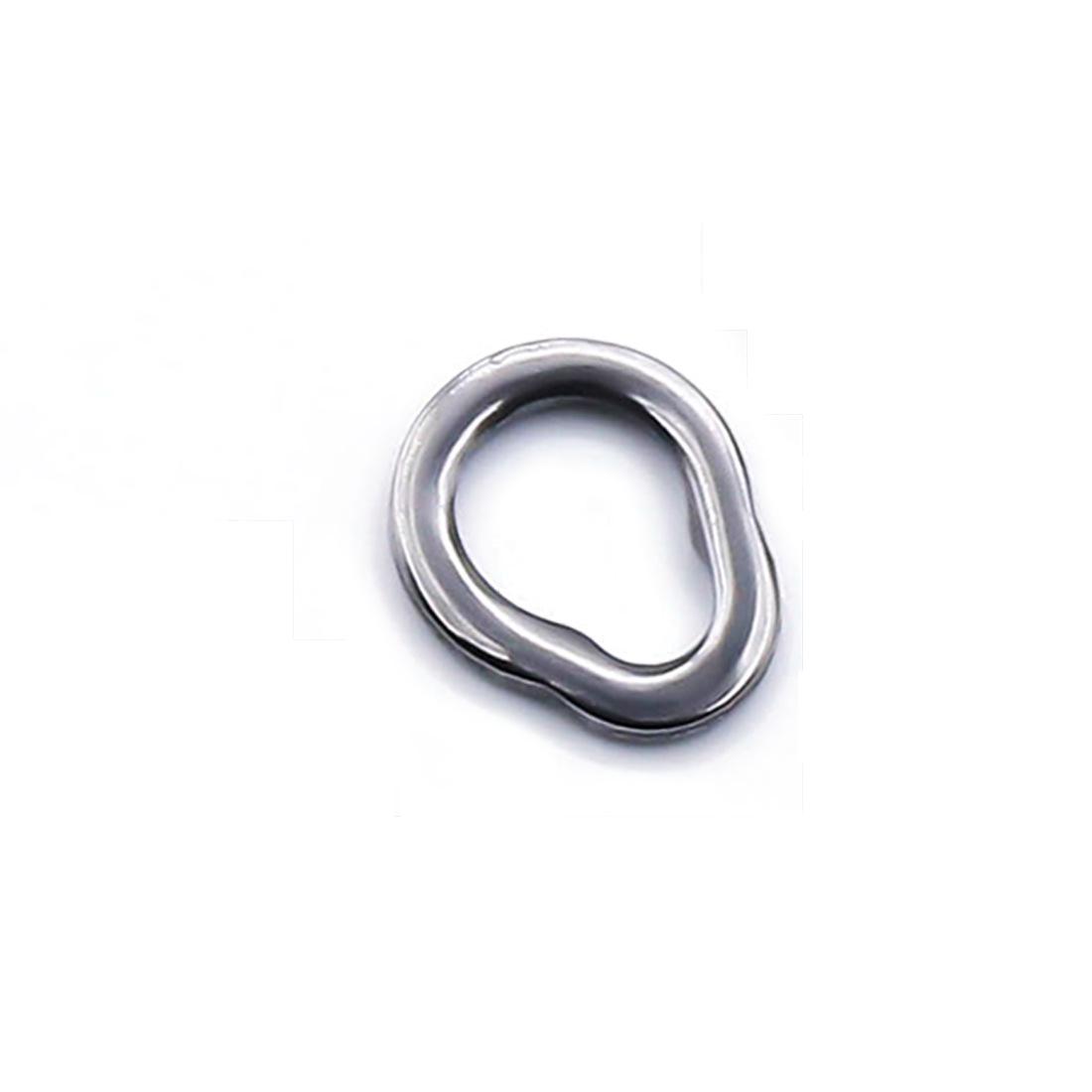 

Приманка Нержавеющая сталь Грушевидное Бесшовное Кольцо Морская Рыбалка Джиг Хук - Маленький Аксессуар XS# 5.6mm [25 pieces]