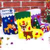 Creative Christmas Stockings Craft DIY Handcrafts Kindergarten Handmade for Toddlers Children Art & Crafts Supply