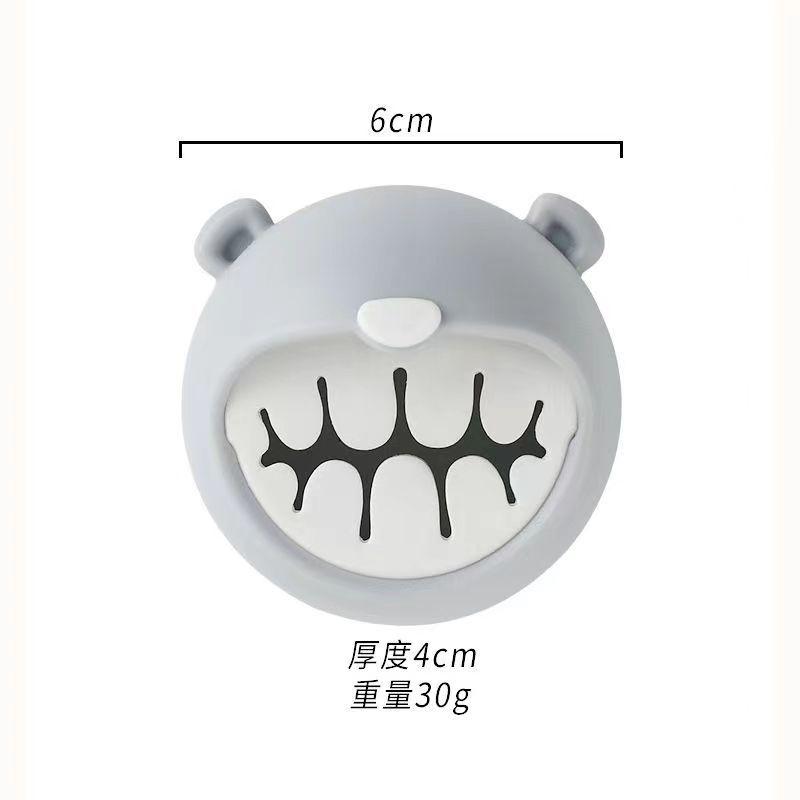 Bear-shaped Towel Rack Bathroom No-Drill Towel Hook Kitchen Cloth Holder Dishcloth Storage