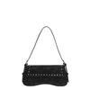 Women One-shoulder Underarm Bag Frosted Commuting Rivet Minimalist Vintage Casual Fashionable Cool Personality Daily
