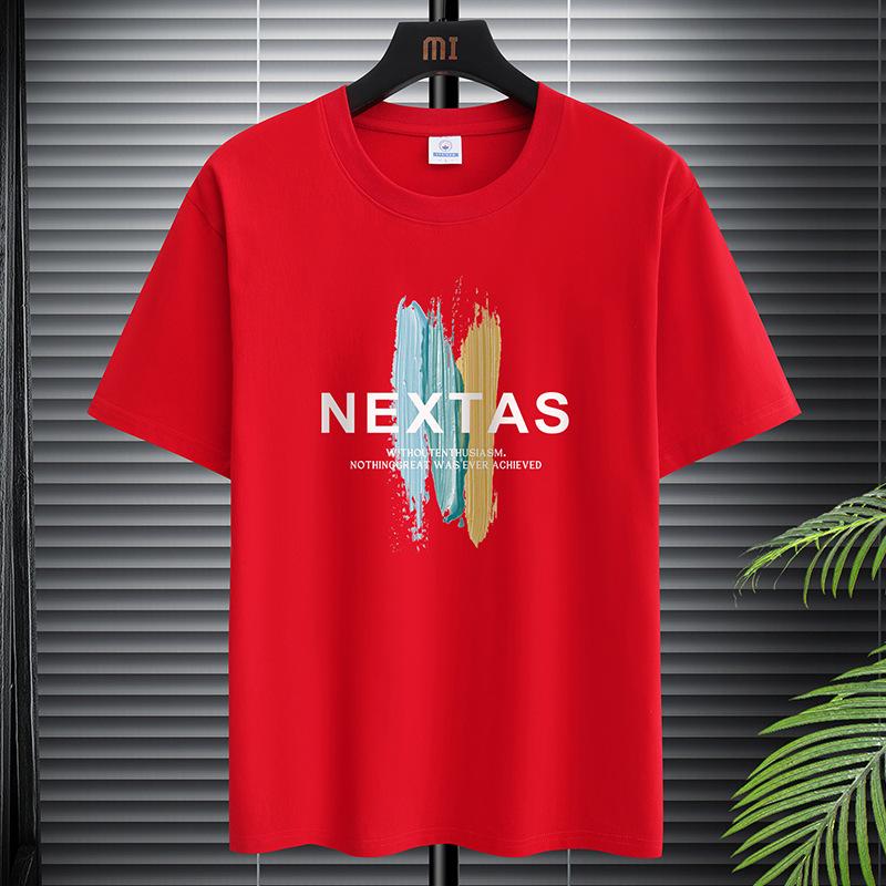T Shirt for Men Summer High Quality Oversized Tee Men Daily Casual Breathable Printing Short Sleeve Cotton T Shirts Y2k Tops