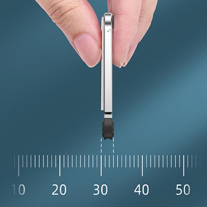 Verstellbarer Laptopständer für Schreibtisch Ergonomisch Aluminium Faltbar Tragbar Erhöhungen Halterung für Computer Notebook