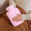 Plush Explosion-Proof Hot Water Bag for Warmth and Comfort