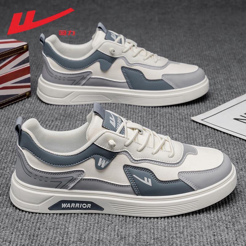 Мужские кожаные повседневные кеды Warrior 5427 42