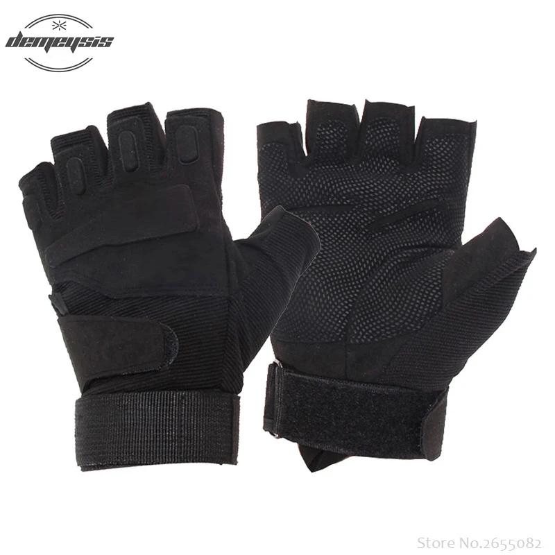 Full Finger Gloves Outdoor Sports Bicycle Antiskid Gloves Paintball Shooting Airsoft Cycling Half Glove