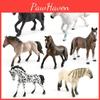 High Quality Pvc Horse Models Set Of Seven Including Appaloosa Quarter Horse And Hanoverian For Display And Imaginative Play