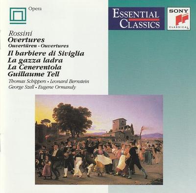 CD G. ROSSINI - Barber of Seville/La Gazza Lad  SBK62653 Sony Classical 1996 US Classical Used