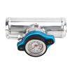 Radiator Inline Filler Neck 38mm 1?12in OD with Temp Display Cap T6061 Aluminum Polished Surface