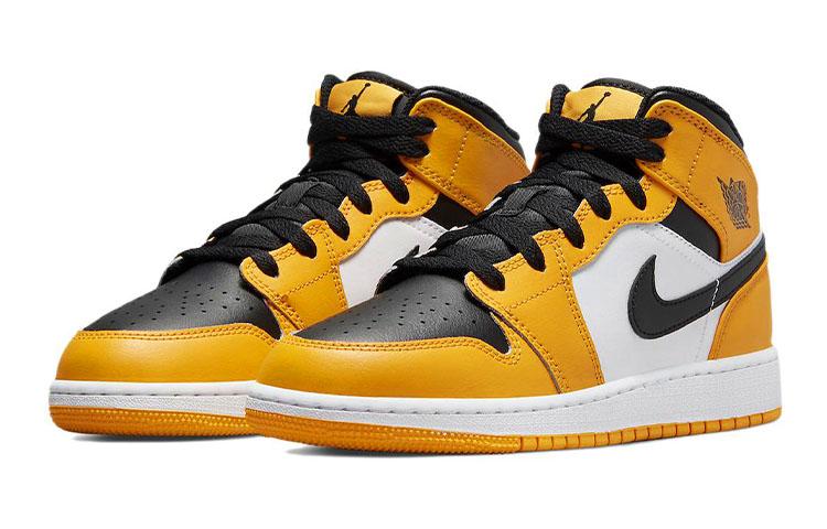 Jordan 1 Mid Taxi GS 554725-701