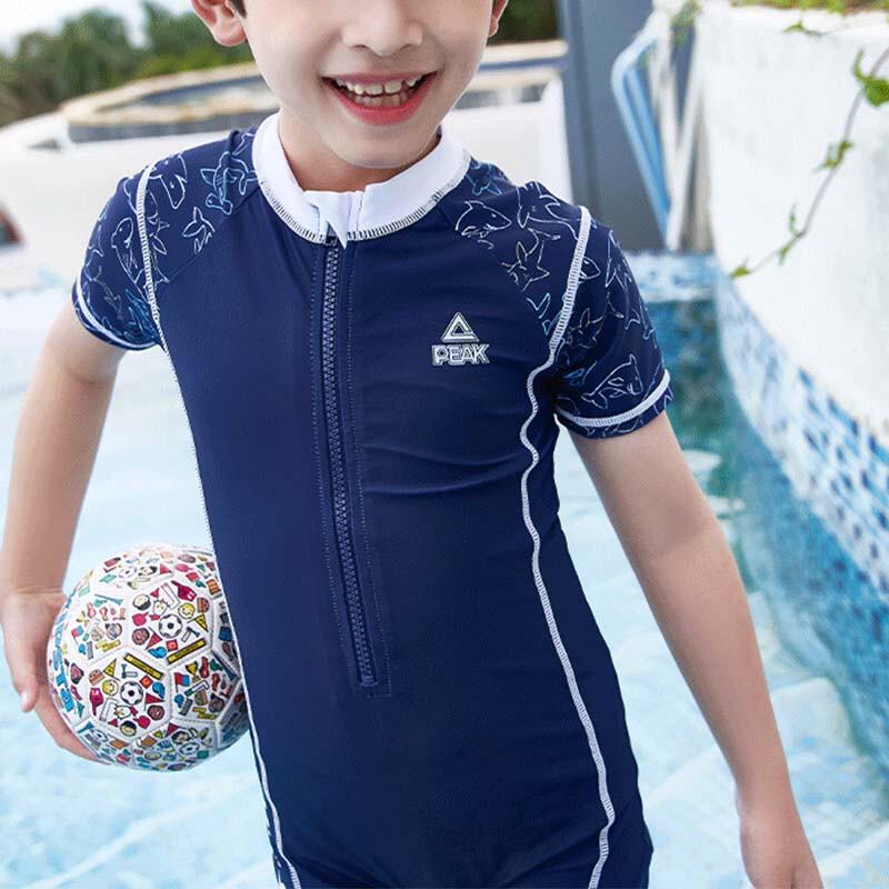 PEAK Kids' One-Piece Training Swimsuit