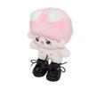 Shoes Doll PU Leather Boots Lightweight DIY Casual Wear Shoes 10cm Cotton Doll Shoes  Kids Gifts
