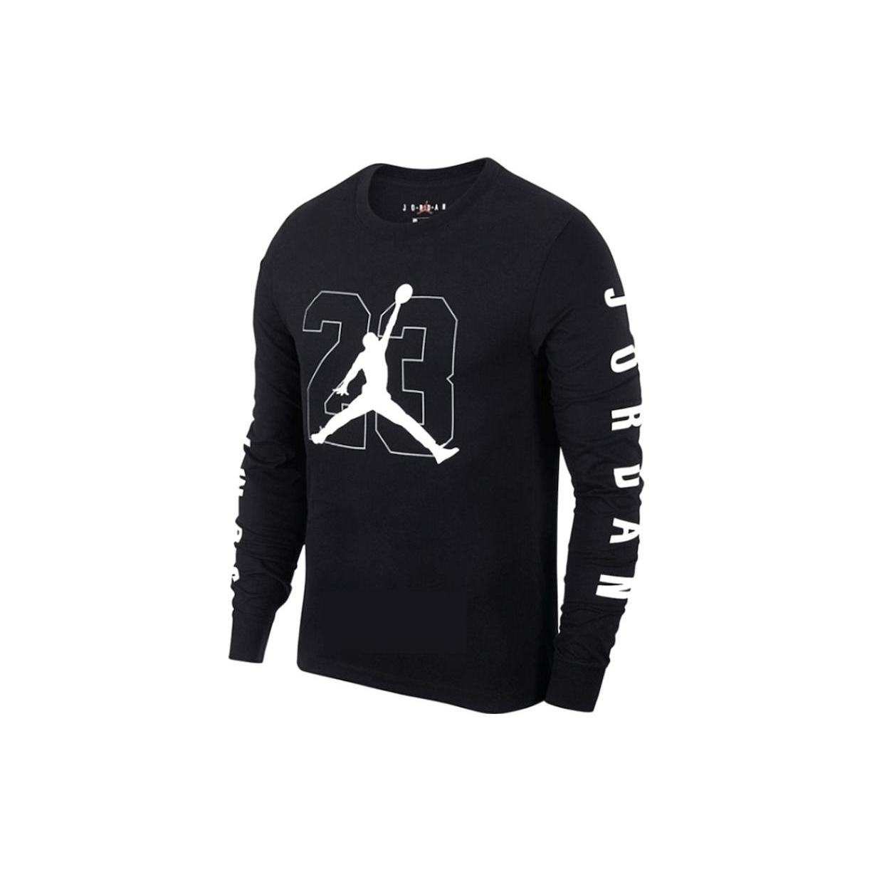 Jordan Basketball Jerseys Men s Black Crew Neck Moderate AQ3702-010 M