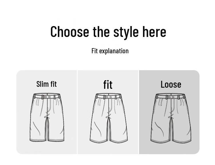 JEEP Men's Ice Silk Straight-Leg Cropped Pants