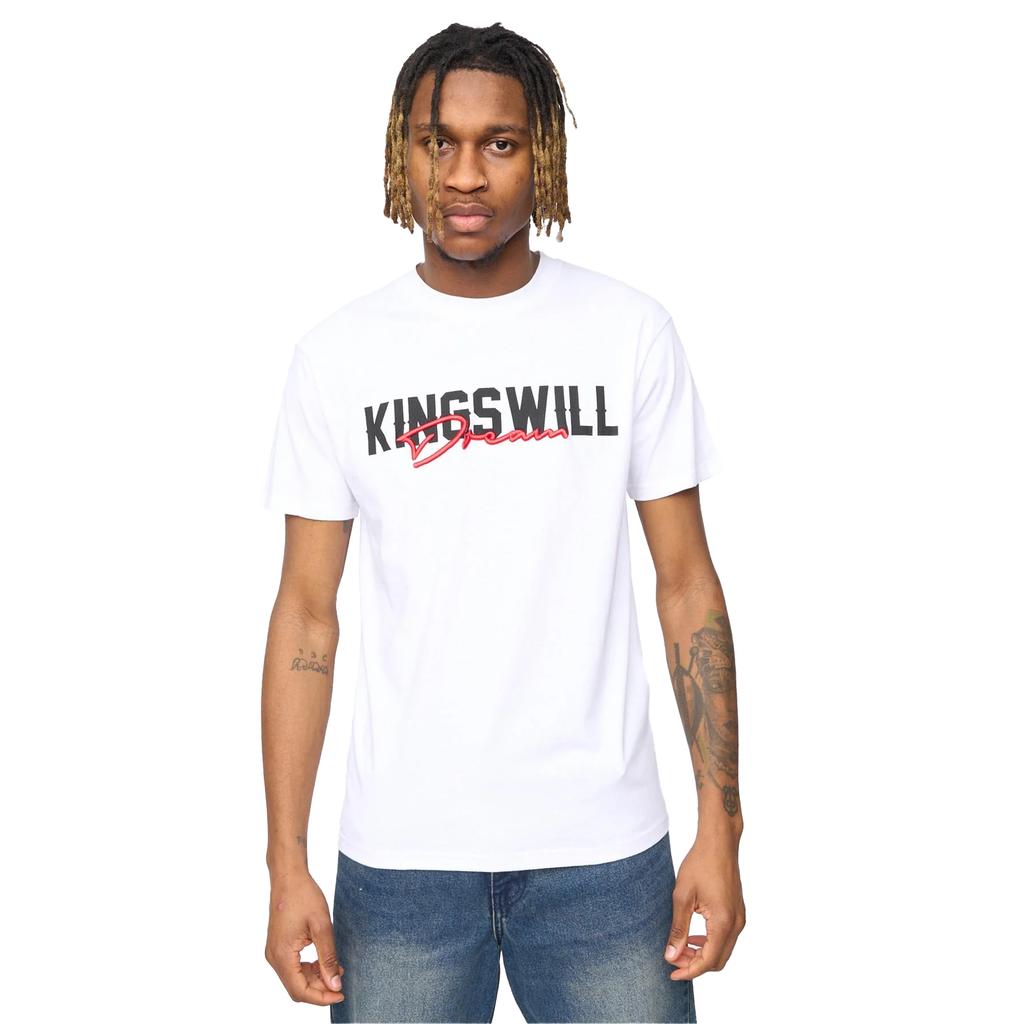 Kings Will Dream Mens Bilkie Embroidered Logo T-Shirt